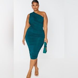 One shoulder dress from PLT